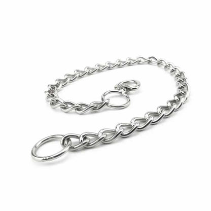 ドッグ いぬ イヌ 犬 首輪 ステンレス チェーン 引っ張り しつけ用ペット ペットグッズ 犬用品 首輪 胴輪 リード 首輪