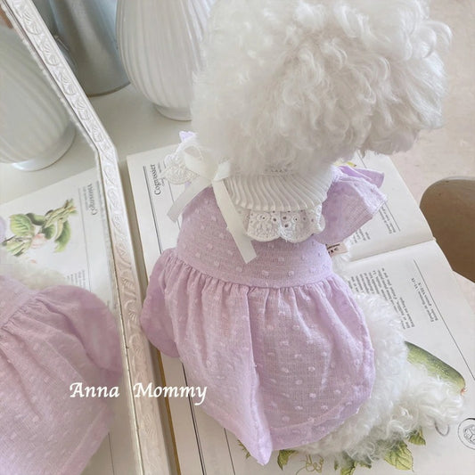 [犬 服]犬 洋服 ins人気商品 犬の服春夏ペットスカート服小型犬ドレス猫かわいい