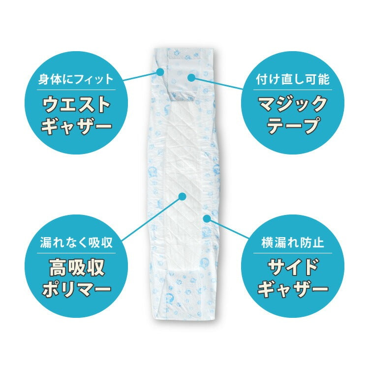 <a href="https://www.qoo10.jp/gmkt.inc/Search/brand.aspx?brandno=134820" target="_blank" class="title_brand" id="btn_brand" title="リコメン堂">リコメン堂</a>犬 おむつ ペット 男の子 抗菌 消臭 S M L XL 4サイズ 7層構造 超吸収 漏れない 防臭 120枚 100枚 大容量 マナー ベルト パンツ しつけ マーキング防止 介護 超小型犬 小型犬