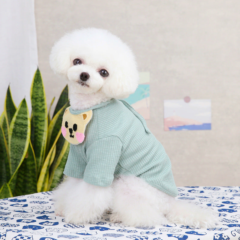 猫 犬 洋服 犬服 ペット服 大中小型犬 ペット用品 犬/猫用 犬の服 ペットウエア 小型犬 中型犬 通気 可愛い ドッグウェア トレーナー 犬 服 ワンピース サロペット ビションフリーゼ 犬猫服