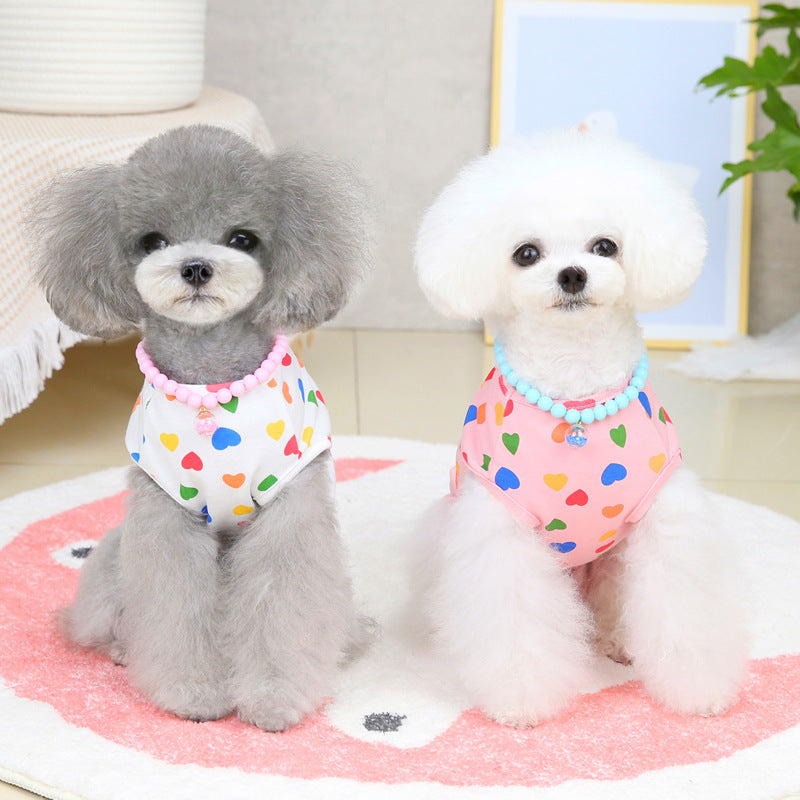 猫 犬 洋服 犬服 ペット服 大中小型犬 ペット用品 犬/猫用 犬の服 ペットウエア 小型犬 中型犬 通気 可愛い ドッグウェア トレーナー 犬 服 ワンピース サロペット ビションフリーゼ 犬猫服