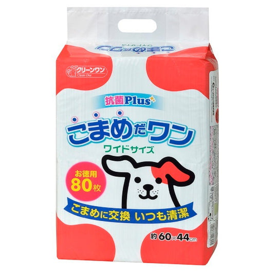 <a href="https://www.qoo10.jp/gmkt.inc/Search/brand.aspx?brandno=66334" target="_blank" class="title_brand" id="btn_brand" title="ペティオ">ペティオ</a>こまめだワン ワイド 80枚