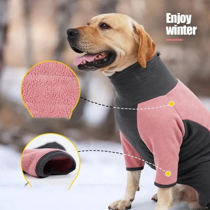 可愛い 極フリーススウェットシャツ 暖かい綿のパーカー 4本足のスウェットシャツ 伸縮性のある服 犬の服 ホームウェア 冬