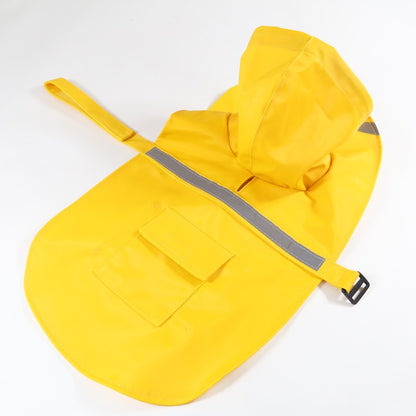 ペット レインコート 犬用 雨具 防水 ポンチョ 小型犬 ペットウェア かわいい 雨天対策 ポケット反射テープ付き 中型犬 大型犬 梅雨 散歩 雨具