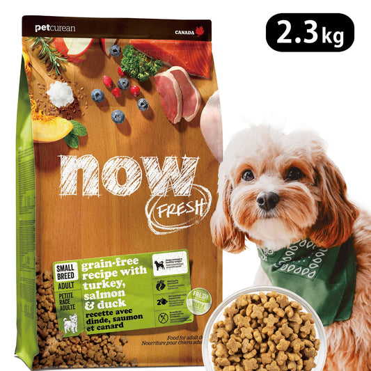 ナウフレッシュ グレインフリー スモールブリード アダルト 2.3kg 小粒 ドッグフード NOW FRESH