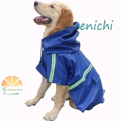 犬 レインコート ポンチョ Ｓ-5ＸＬ 中型犬 小型犬 大型犬 かわいい ペット 雨具 防水 軽量 反射板付き ドッグレインコート