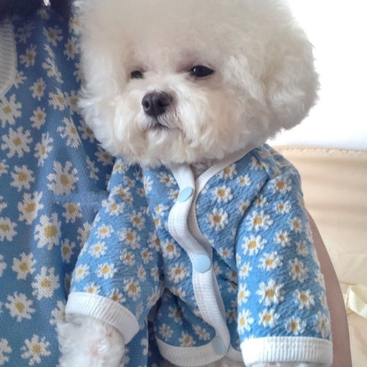 リトルデイジー カーディガン ペット 小型犬 テディ ビションフリーゼ ポメラニアン 犬 服 犬の服 犬 洋服 犬の服夏 犬洋服
