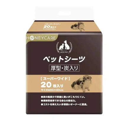 <a href="https://www.qoo10.jp/gmkt.inc/Search/brand.aspx?brandno=109151" target="_blank" class="title_brand" id="btn_brand" title="Honeycare">Honeycare</a>ペットシーツ 中厚型 ペットシート厚型 サイズ選択可 レギュラー ワイド スーパーワイド 香り付き 香りの選択