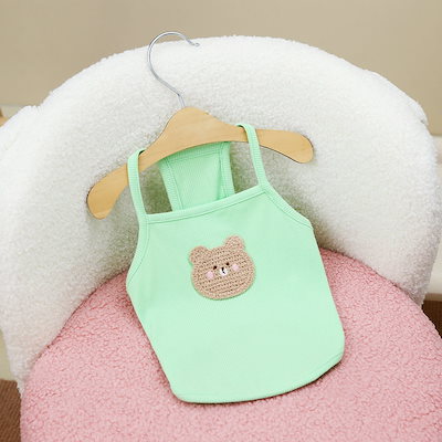 [犬 服]犬 洋服 ins人気商品 ペットの服小型犬新しい猫ベスト犬服夏薄いサスペンダー