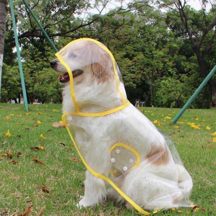 新作セールイヌ ポンチョ 小型犬 帽子付き 中型犬 レインコート 着せやすい レインポンチョ ドッグウェア 雨具 大型犬 レインウェア フード付き 犬服 ペット服 梅雨 雨対策 安全 お散歩 雨除け