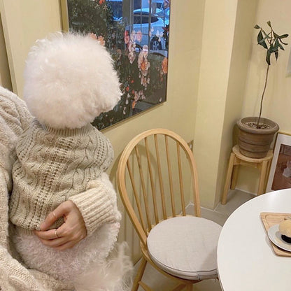 ペット服 犬の服 犬猫服 セーター テディ 小中型犬 服 快適 ペット用品 犬用品 暖か