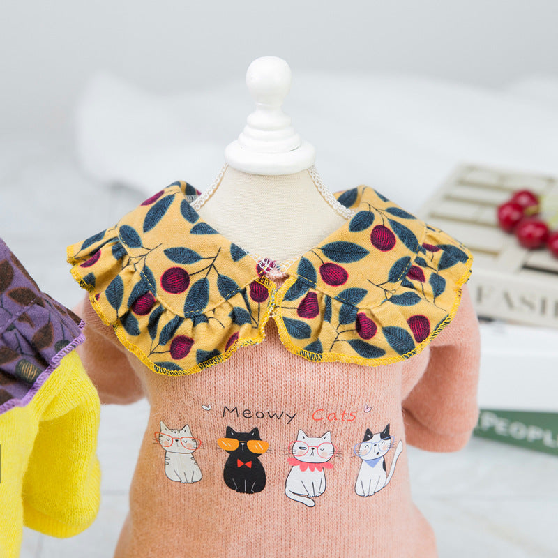 猫 犬 洋服 犬服 ペット服 大中小型犬 ペット用品 犬/猫用 犬の服 ペットウエア 小型犬 中型犬 通気 可愛い ドッグウェア トレーナー 犬 服 ワンピース サロペット ビションフリーゼ 犬猫服