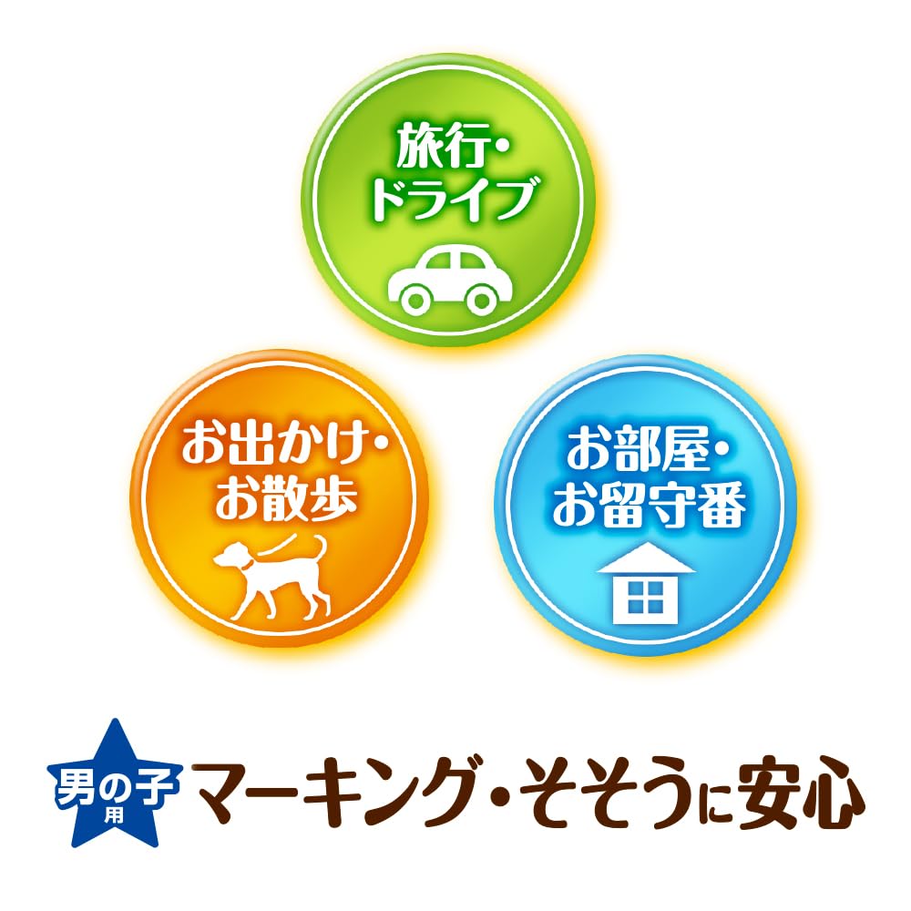 <a href="https://www.qoo10.jp/gmkt.inc/Search/brand.aspx?brandno=124379" target="_blank" class="title_brand" id="btn_brand" title="マナーウェア">マナーウェア</a>マナーウェア 男の子用 LLサイズ 32枚入×2個セット 犬 LL サイズ