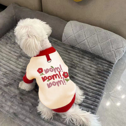 犬の服リーシュ バックル テディ ビビ クマ ポメラニアン小さな子犬猫ファルコン ペット服犬 服 犬 犬の服 犬 洋服 犬の服夏 犬洋服