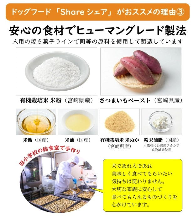 <a href="https://www.qoo10.jp/gmkt.inc/Search/brand.aspx?brandno=126891" target="_blank" class="title_brand" id="btn_brand" title="Takachiho Muratabi">Takachiho Muratabi</a>ドッグフード 無添加 おやつ お試し低アレルギー 愛犬と飼い主が一緒に食べられるおやつ シェア 40g 30袋