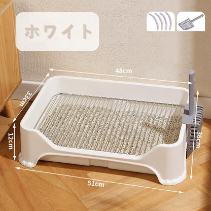 おしゃれ ペットトイレ 高床式 犬用 犬トイレトレー 犬 レギュラー 洗える 犬 トイレトレー トレーニング 犬トイレ 洗える ペット
