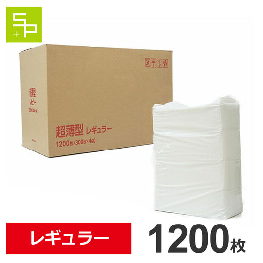 <a href="https://www.qoo10.jp/gmkt.inc/Search/brand.aspx?brandno=124074" target="_blank" class="title_brand" id="btn_brand" title="Styleplus">Styleplus</a>超薄型　ペットシーツ　レギュラー　1200枚 （300枚ｘ4袋）　ケース
