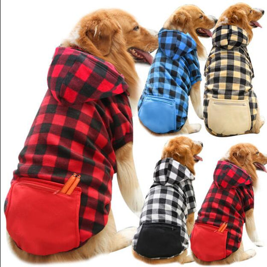 秋冬 犬 ペット服 秋冬 犬服 中型 大型犬 tシャツ 柴犬 秋田犬 中大型犬 犬洋服 コート フード付き ドッグウェア 暖かい 保温 防寒 脱毛保護 お散歩お出かけ服