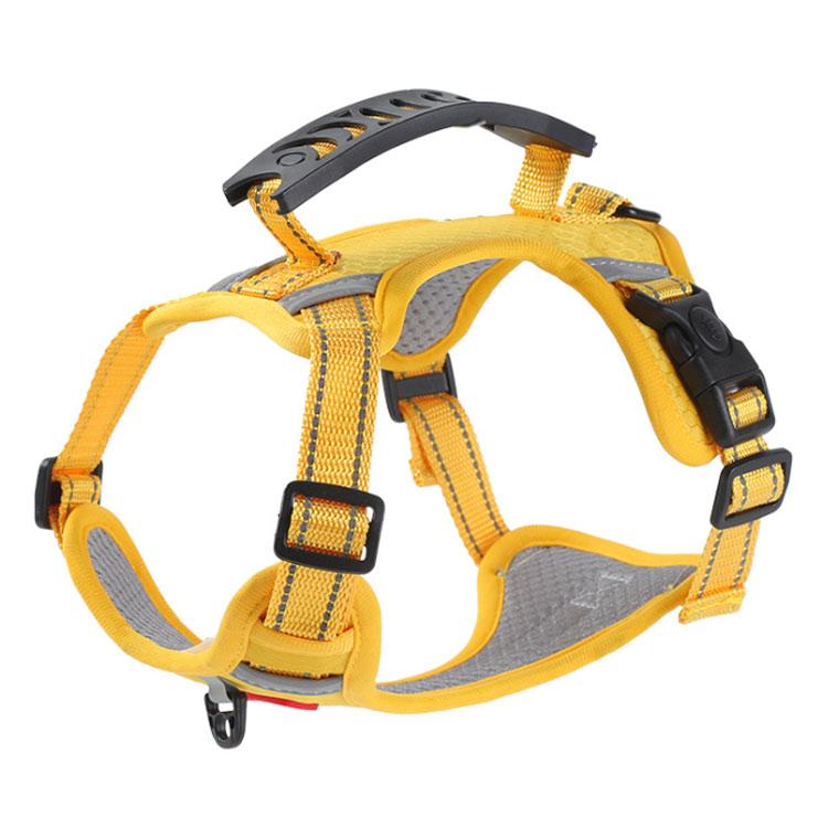 本日限定 2枚購入で150円OFF リード 犬用 ドッグ用品 ハーネス 大型犬 ハンドル付き 防衝撃 小型犬 犬 ハーネスベルト ハーネス 中型犬 ペット 出かけ用 抜けない 散歩 カジ 新品追加