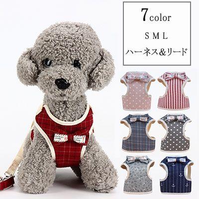 新商品プロモーション，数量限定 ペット用品 小型犬用 ハーネスとリードの２点セット 型ハーネス（胴輪）＆リード ボディに優しい 軽量　メッシュ　通気性あり　肌触りいペット用品 小型犬用
