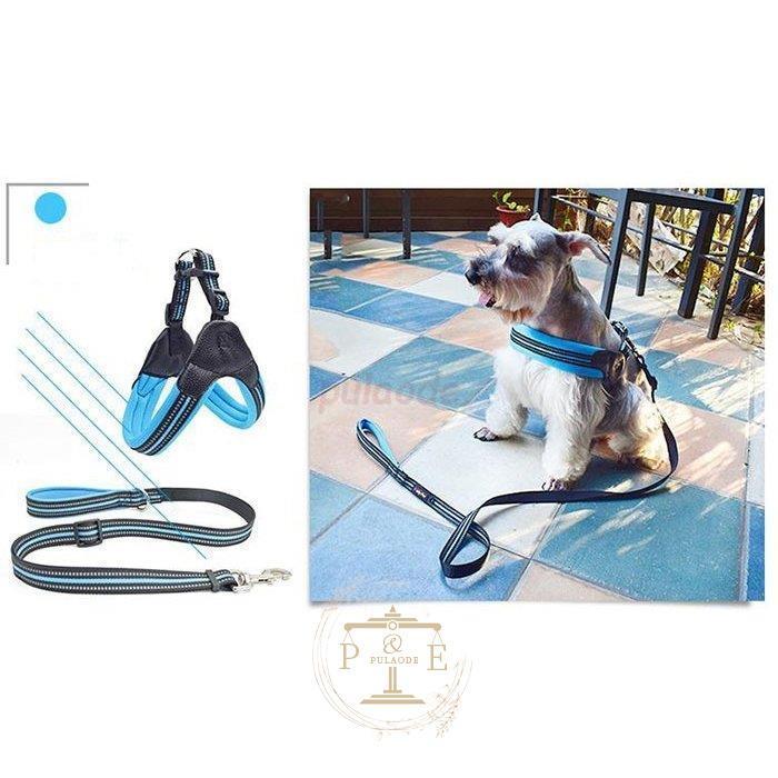 [高品質]ハーネス 犬 おしゃれ 小型犬 大型犬 中型犬 犬のハーネスリード 脱げない 発光バンド 散歩 首輪 ペット用品