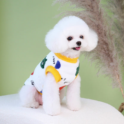 猫 犬 洋服 犬服 ペット服 大中小型犬 ペット用品 犬/猫用 犬の服 ペットウエア 小型犬 中型犬 通気 可愛い ドッグウェア トレーナー 犬 服 ワンピース サロペット ビションフリーゼ 犬猫服