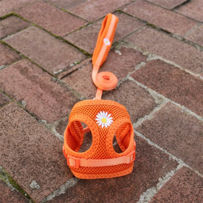 お出かけ おしゃれ 小型犬 2点セット 軽量 ハーネス シンプル お散歩 中型犬 ペット用品 犬用ハーネス リード 犬 ネコ用ハーネス リーシュ 胴輪 145 ペットハーネス 犬用 簡単装着 ハーネス