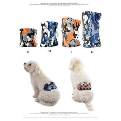 新商品プロモーション，数量限定 犬 マナーベルト 服 マナーバンド 迷彩 オムツカバー ドッグウェア 犬の服 しつけ マーキング防止 トイレ 介護犬 マナーベルト