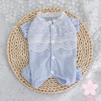 新入庫 ペット 服 安い 犬 春 夏 レース パジャマ かわいい 可愛い ハイブランド 猫 ドッグ ウェア