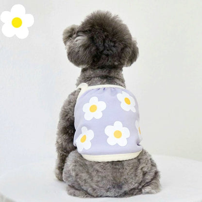 【輸送費無料】ペット用品 ペットウェア ドッグウェア 洋服 キャミソール 花柄 パステルカラー 可愛い ラブリー