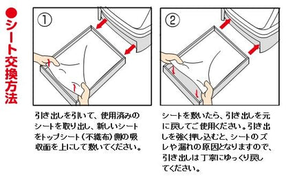 クリーンミュウシステムトイレ用ひのきの香りシート1週間用20枚
