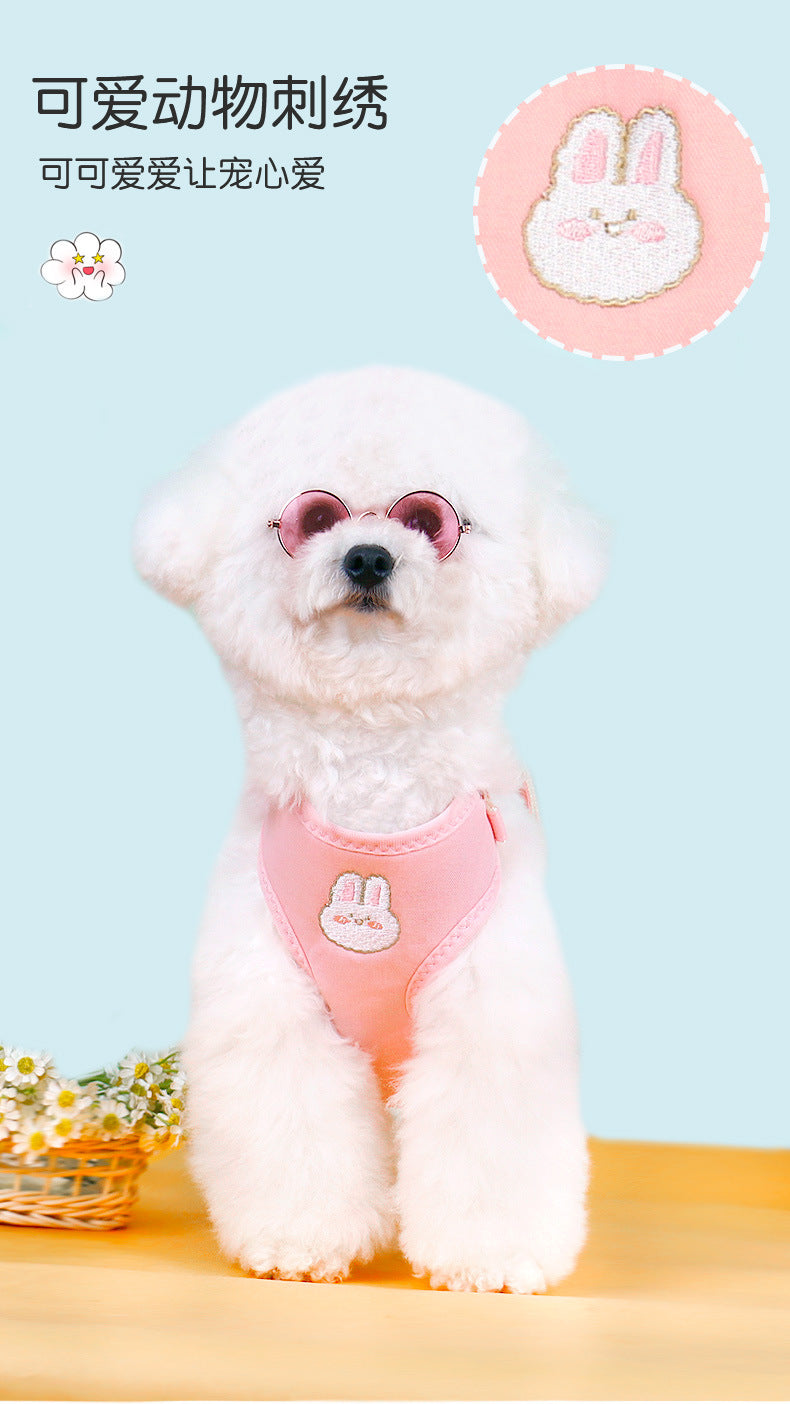 犬 ペット用品 猫用 犬用 おしゃれ お散歩 胴輪 103 犬用ハーネス ハーネス 2点セット リーシュ ペットハーネス 軽量 中型犬 小型犬 リード ネコ用ハーネス シンプル ハーネスリードセット