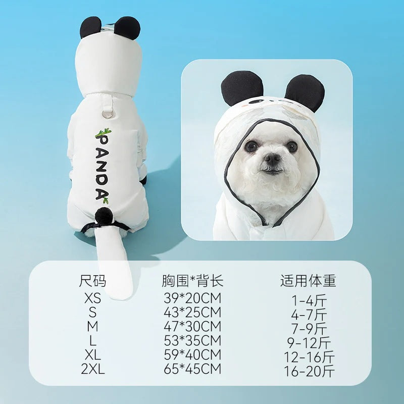 ペット用品 アニメ 防水 ペット用レインコート 四肢を完全に覆うレインコート 小型犬から中型犬まで 雨の日のお出かけ 犬の服 夏用