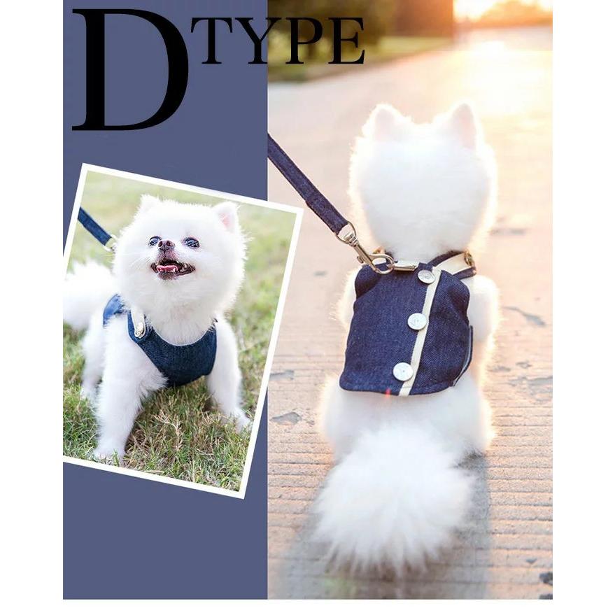 新商品プロモーション，数量限定 犬 ハーネス リード付 ペット 服 デザイン ウェアハーネス 胴輪 キャット ドッグ メッシュ犬 ハーネス
