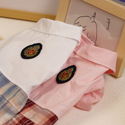 猫 犬 洋服 犬服 ペット服 大中小型犬 ペット用品 犬/猫用 犬の服 ペットウエア 小型犬 中型犬 通気 可愛い ドッグウェア トレーナー 犬 服 ワンピース サロペット ビションフリーゼ 犬猫服