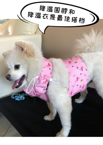 犬 クールベスト 保冷剤 付き 冷却ベスト 冷感ベスト 熱中症対策 ペット 服 ドッグ h0415