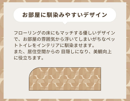 <a href="https://www.qoo10.jp/gmkt.inc/Search/brand.aspx?brandno=14071" target="_blank" class="title_brand" id="btn_brand" title="ハリオ">ハリオ</a>【公式ショップ】HARIO ワンコトイレマットパーテーションL　HARIO ハリオ 公式 ペット しつけグッズ 犬用トイレ はみ出し しつけ