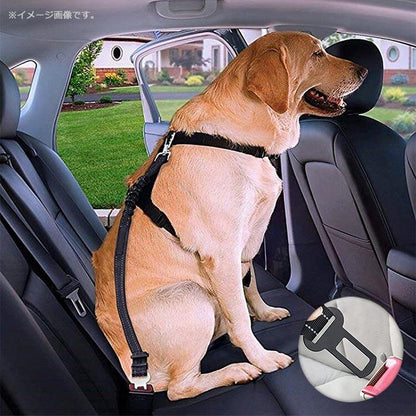 リード ロープ 犬用品 散歩 大型犬 犬用 車載 丈夫 ダブルハンドル ペット 犬用品 伸縮性 反射素材 ペットグッズ おでかけ 犬リード 中型犬 シートベルト