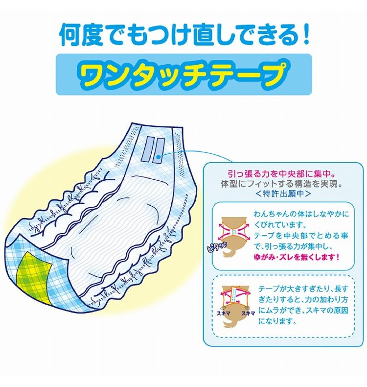 第一衛材 男の子のためのマナーおむつ おしっこ用 ビッグパック 小中型犬 38枚 PMO-707 犬 いぬ おむつ 介護 ペット介護 ペット トイレ