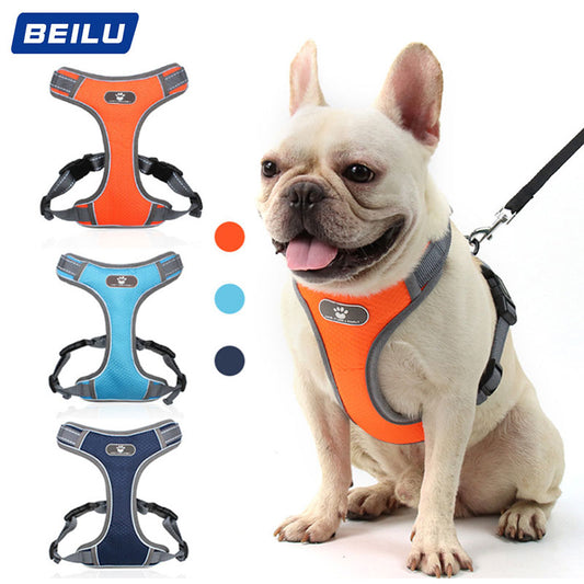 ペットハーネス BL-852 小型犬 中型犬 大型犬 ペット 犬 ハーネス 胴輪 ドッグ 犬用 メッシュ ベスト型 ソフトベストハーネス ベストハーネス