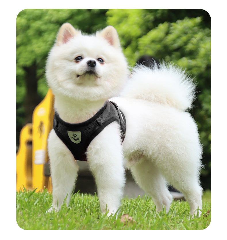 犬用 ハーネス リードセット 中型犬小型犬 脱げない 着せやすい おしゃれな犬ファッション ペット用品かわいい犬ベルト 17カラー選べる