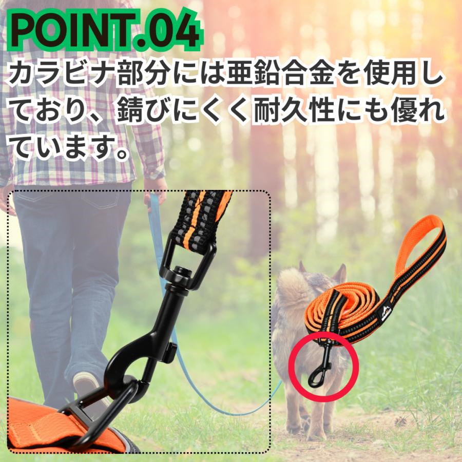 犬 リード ハーネス 小型犬 中型犬 大型犬 反射 安全 新入庫 持ちやすい メッシュ スポンジ 頑丈 丈夫