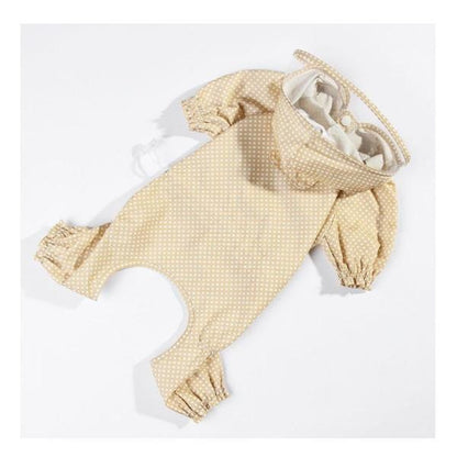 犬 レインコート ペット服 小型犬 中型犬 レインウェア 雨合羽 カッパ ドッグウェア ベージュ ピンク ブルー 犬服 ペット 防水 梅雨対策 ドローコード